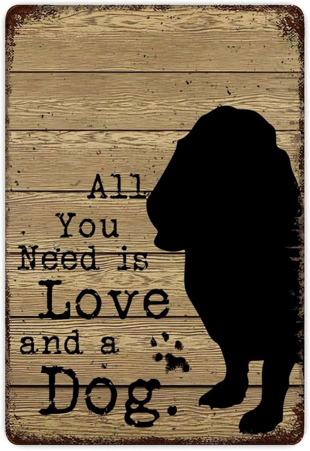 Home Decor Retail Stores - Placa de Metal ENEDNATE 'All You
