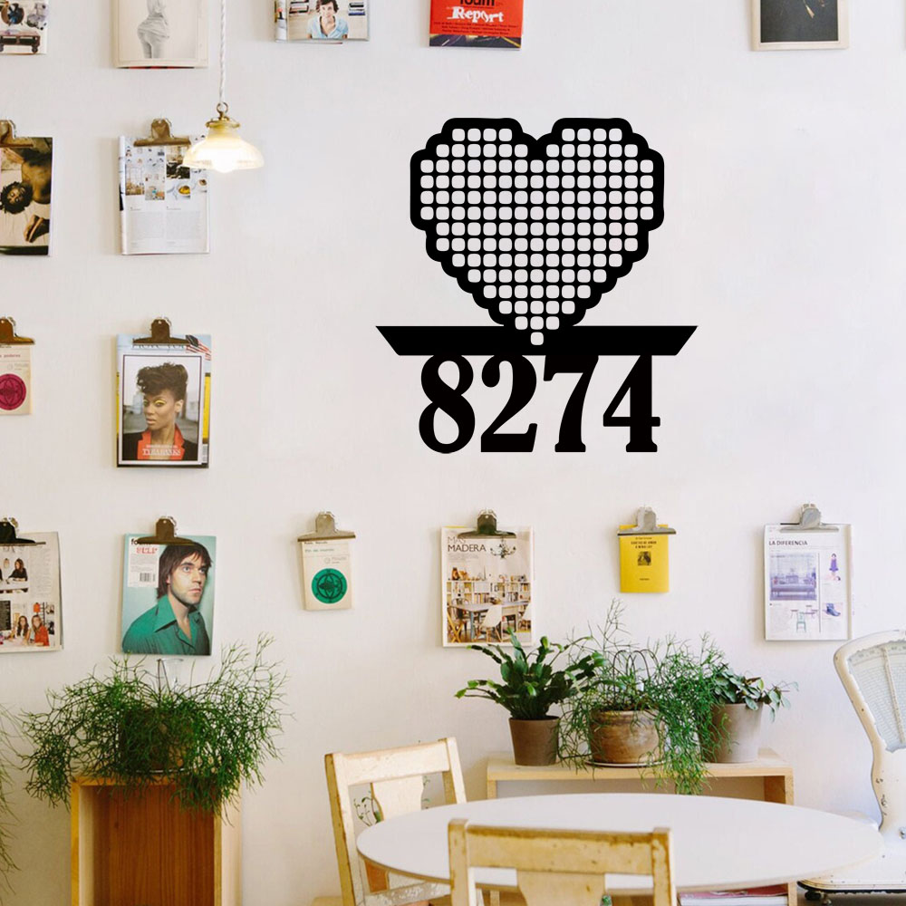 Home Decor Wallpaper - Adesivo de parede personalizável com nome,