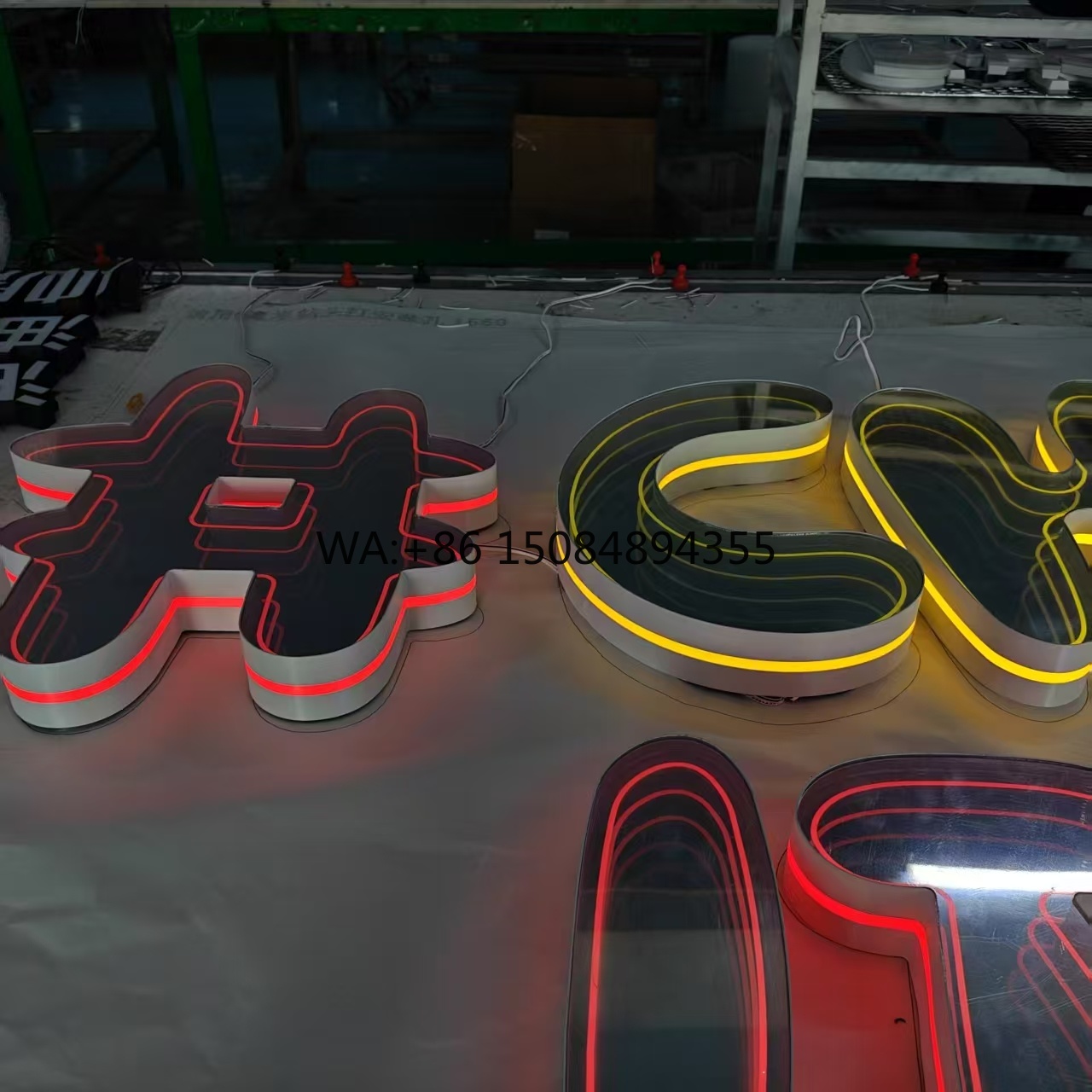 Neon Sign Led Custom - Letreiro Neon Personalizado Infinito LED Arte
