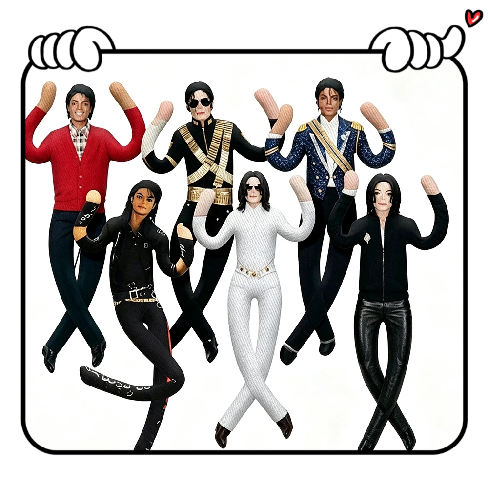 Home Decor Niche - Boneco de Pelúcia Articulado Michael Jackson