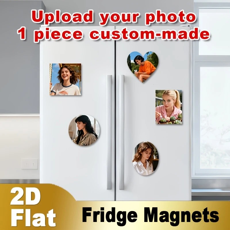 Home Decor Kitchen - Imã de Geladeira Personalizado com Foto