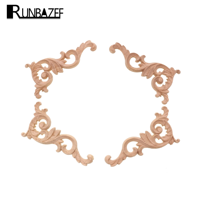Home Decor Modern Organic - Runbaef flor de madeira real para