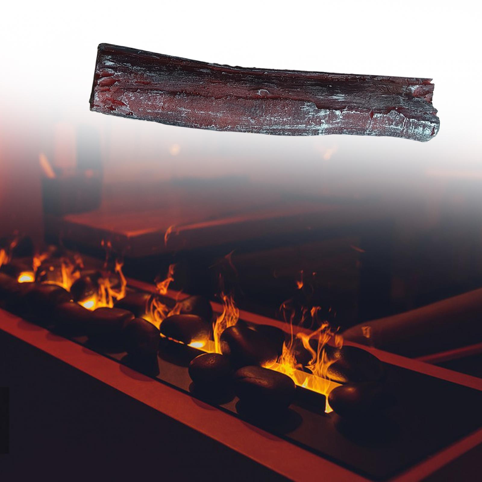 Home Decor Modern Organic - Simulação Flame Charcoal Strip Rolling Grill