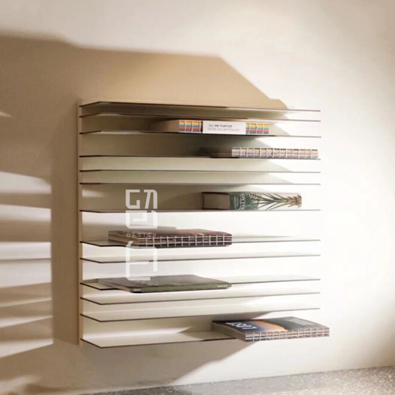 Home Decor Magazine - Armazenamento quarto expositor sala de estar