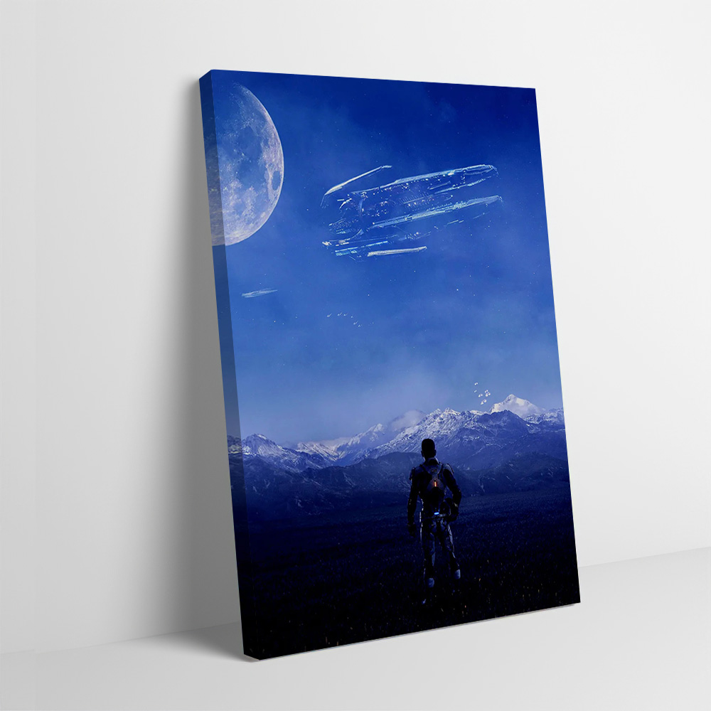 Home Decor Niche - Mass Effect Andromeda Poster Personalizável Impresso