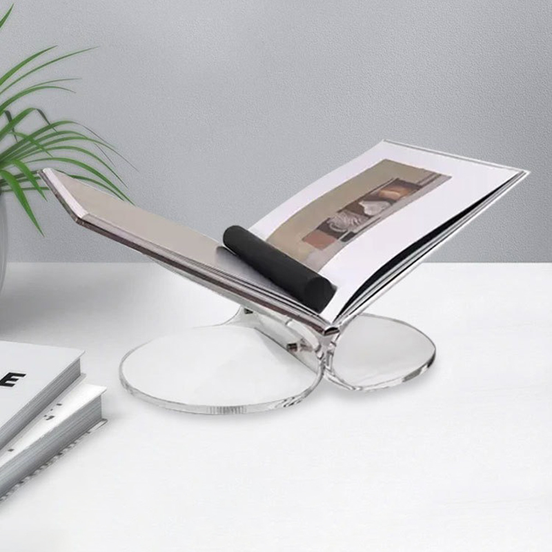 Home Decor Magazine - Nordic revista rack criativo transparente revista