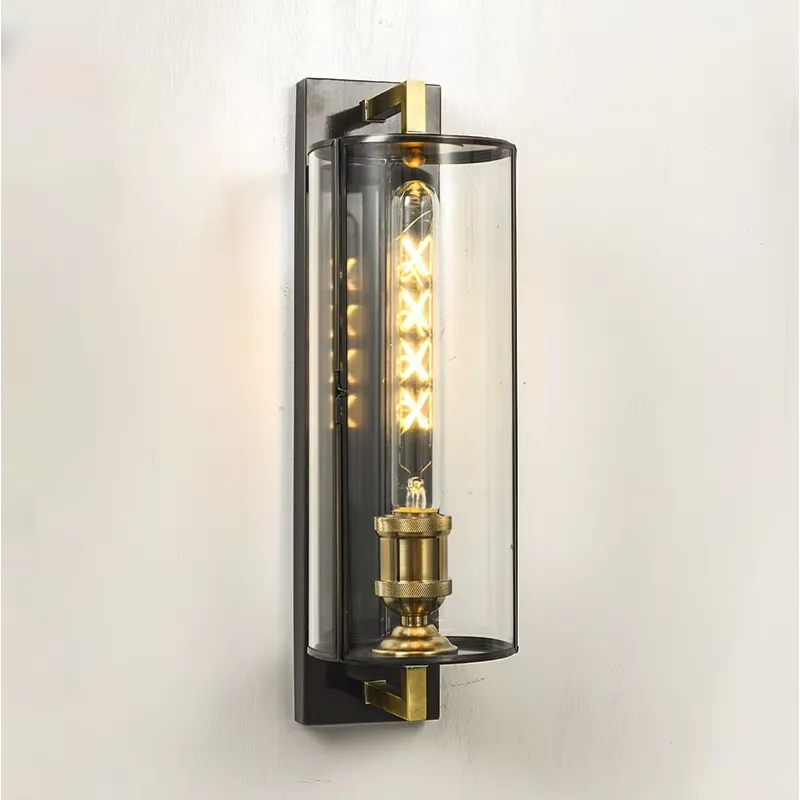 Home Decor Kitchen - Luminárias Pendentes Cilíndricas Modernas em Ouro