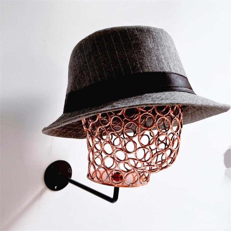 Home Decor Retail Stores - Cabeça manequim metal moderna, modelo elegante,