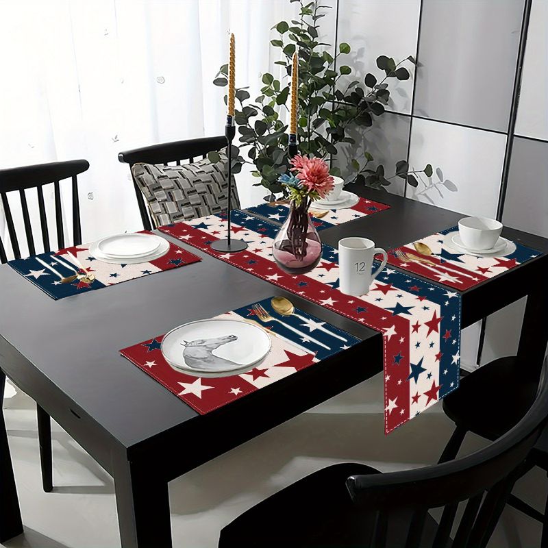 Conjunto de Toalhas de Mesa e  - Linen Table Runner avaliação e preço
