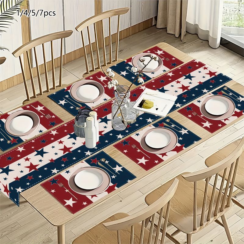 Conjunto de Toalhas de Mesa e  - Linen Table Runner avaliação e preço