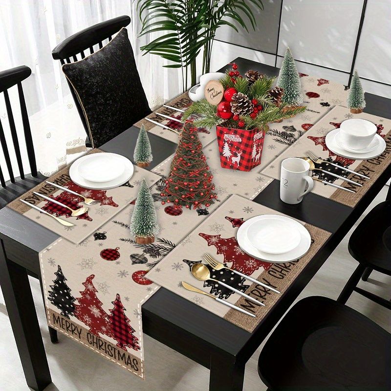 Conjunto de Caminhos de Mesa e - Linen Table Runner avaliação e preço