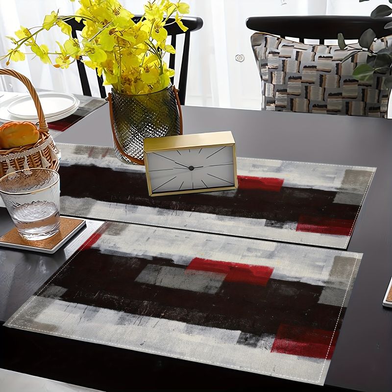 Conjunto de Toalhas de Mesa Ab - Linen Table Runner avaliação e preço