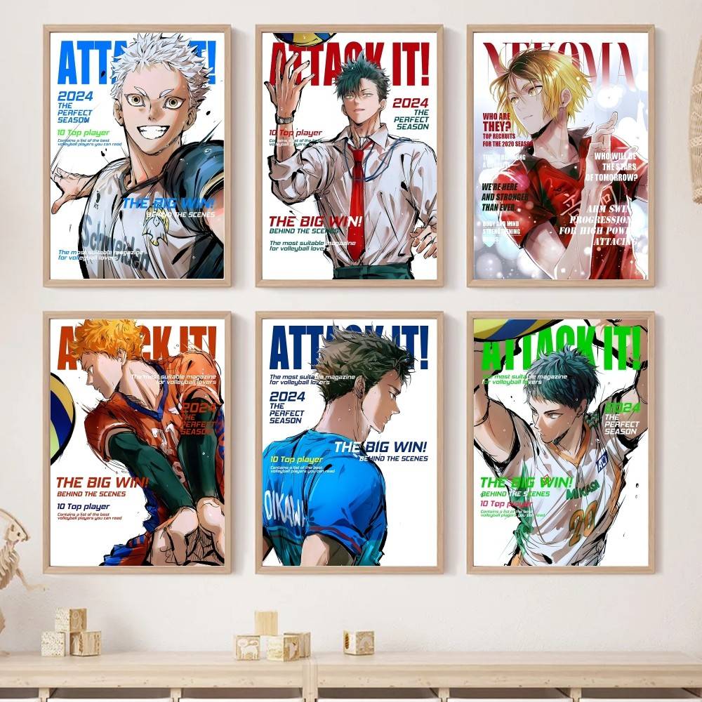Anime Haikyuu!! Pôster de Pape - Home Decor Magazine avaliação e preço