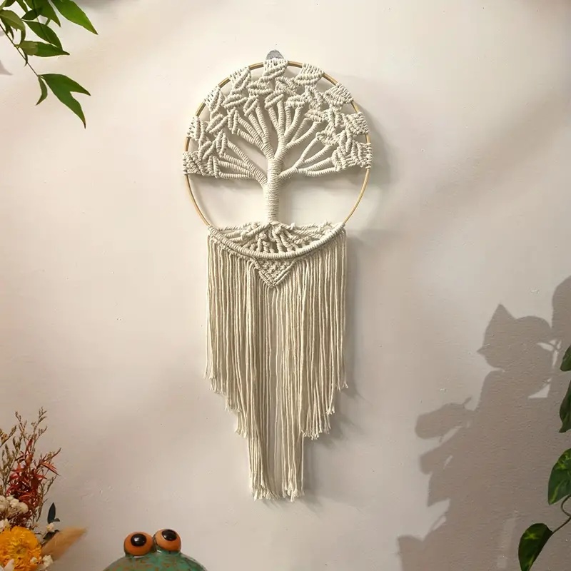 Árvore da vida macrame parede  - Home Decor Handmade avaliação e preço