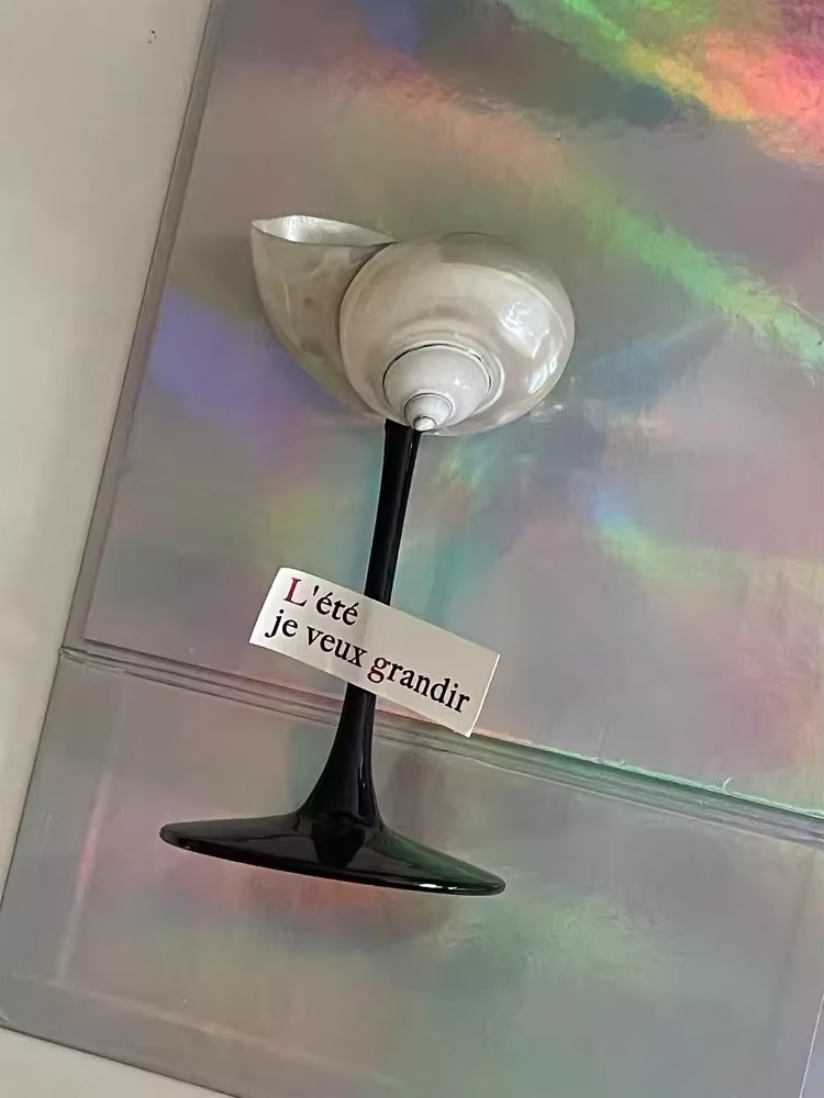 Copo de Vinho Criativo Retro e - Home Decor Niche avaliação e preço