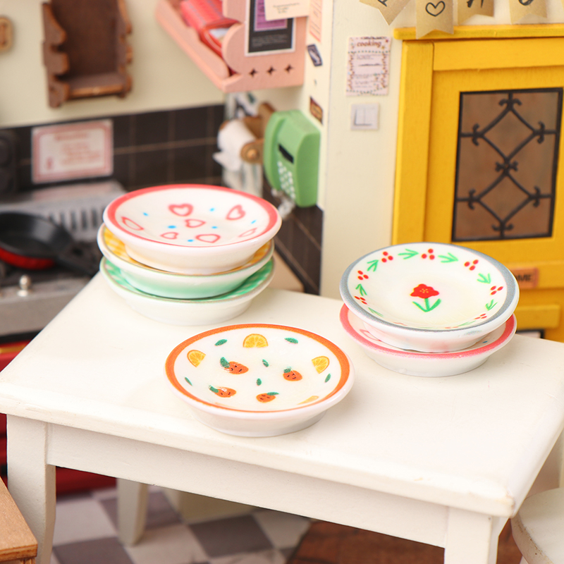 5 pçs 1/12 casa de bonecas min - Home Decor Kitchen avaliação e preço