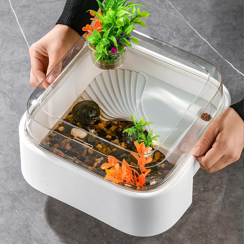 Caixa de Habitat Transparente  - Home Decor Habitat avaliação e preço