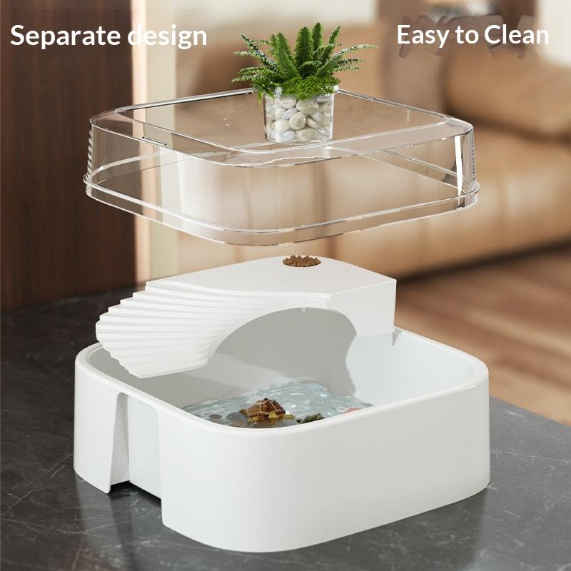 Caixa de Habitat Transparente  - Home Decor Habitat avaliação e preço
