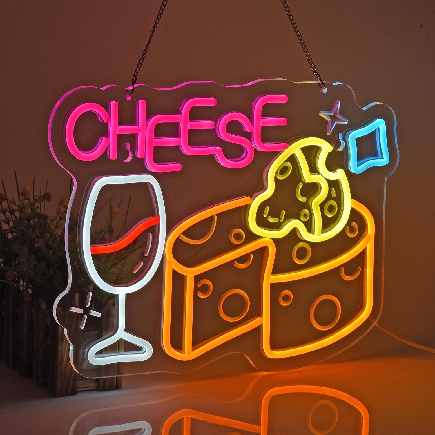 Letreiro Neon de Queijo, Decor - Home Decor Retail Stores avaliação e preço