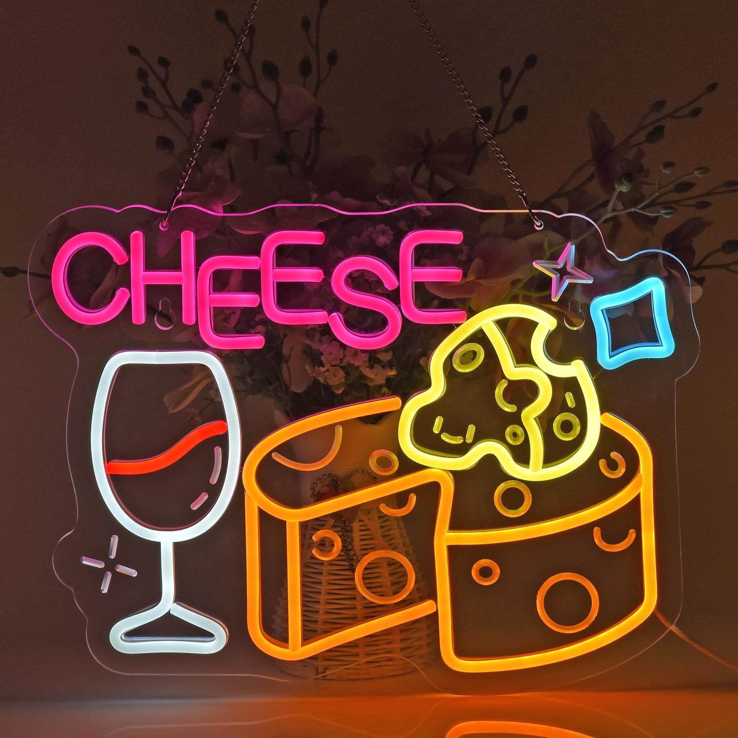 Letreiro Neon de Queijo, Decor - Home Decor Retail Stores avaliação e preço