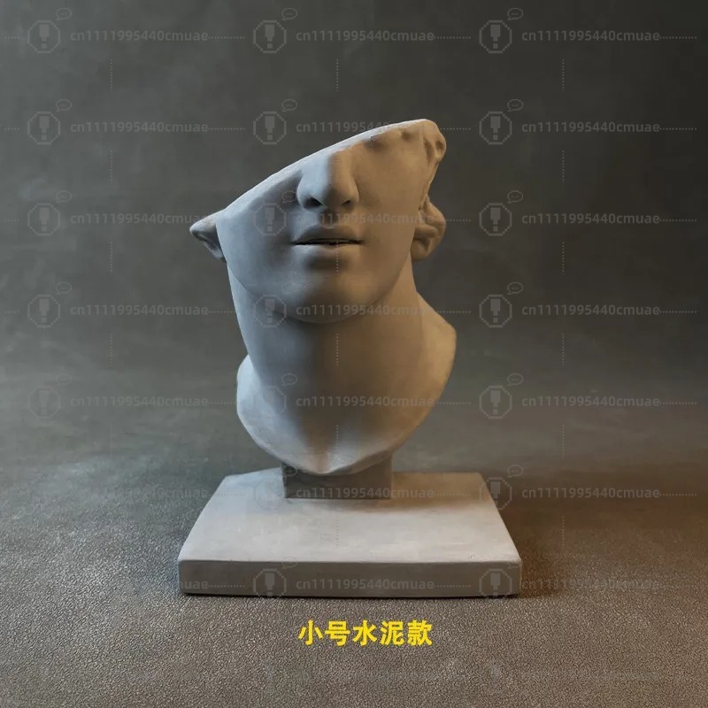 Escultura de gesso romana retr - Home Decor Niche avaliação e preço