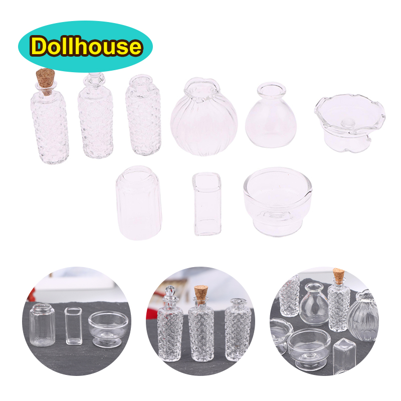 Vaso de vidro em miniatura par - Home Decor Vase avaliação e preço