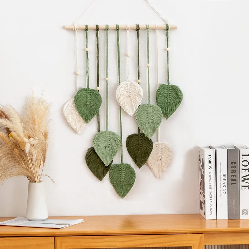 Tapeçaria de Folhas Artesanal  - Home Decor Handmade avaliação e preço