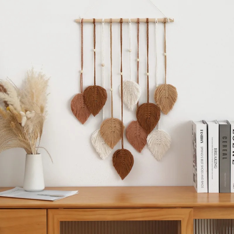 Tapeçaria de Folhas Artesanal  - Home Decor Handmade avaliação e preço