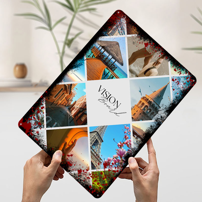 Pôster Impresso de Colagem de  - Home Decor Vision Board avaliação e preço