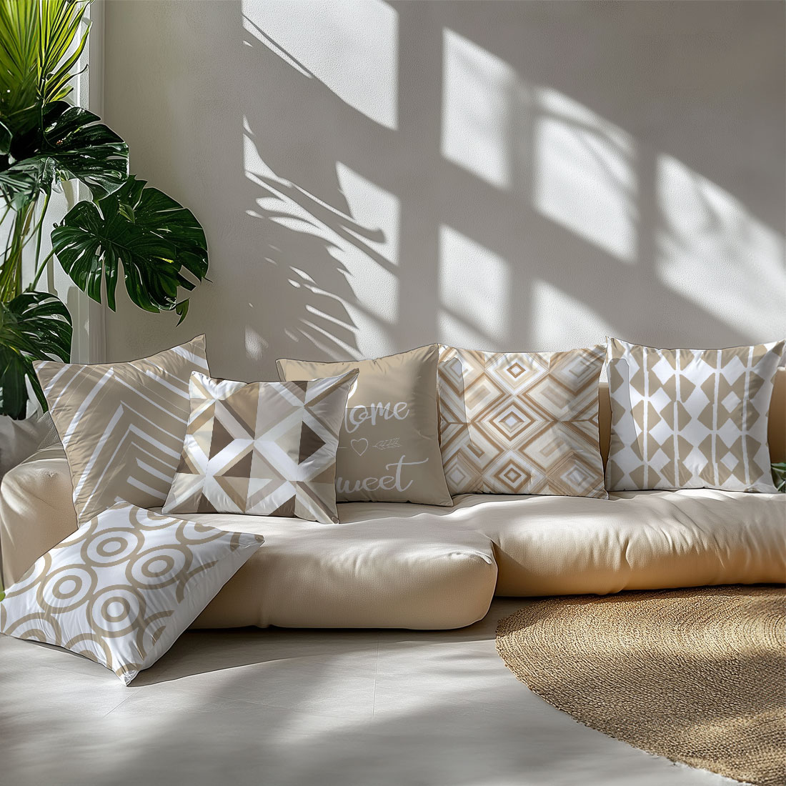 Capa de almofada com ilustraçã - Home Decor Vector avaliação e preço