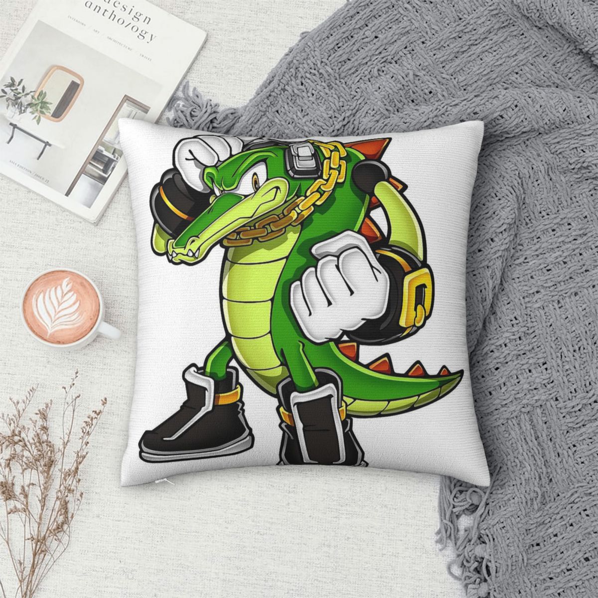 Capa de almofada quadrada Vect - Home Decor Vector avaliação e preço