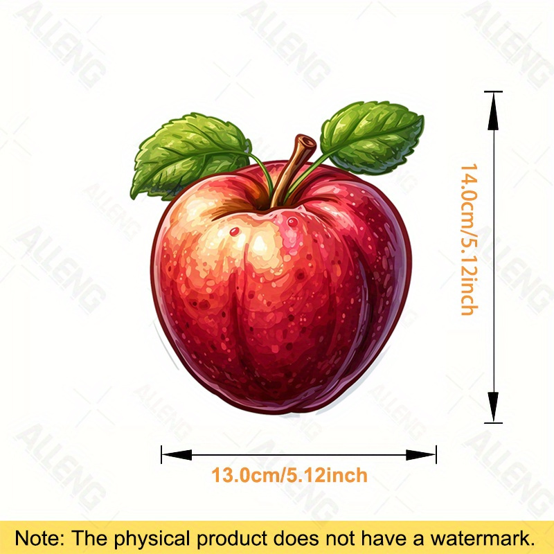 Adesivo de Arte Vetorial Maçã  - Home Decor Vector avaliação e preço