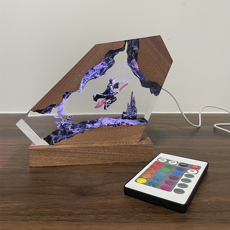 Luminária de Resina Epóxi de M - Home Decor Resin avaliação e preço