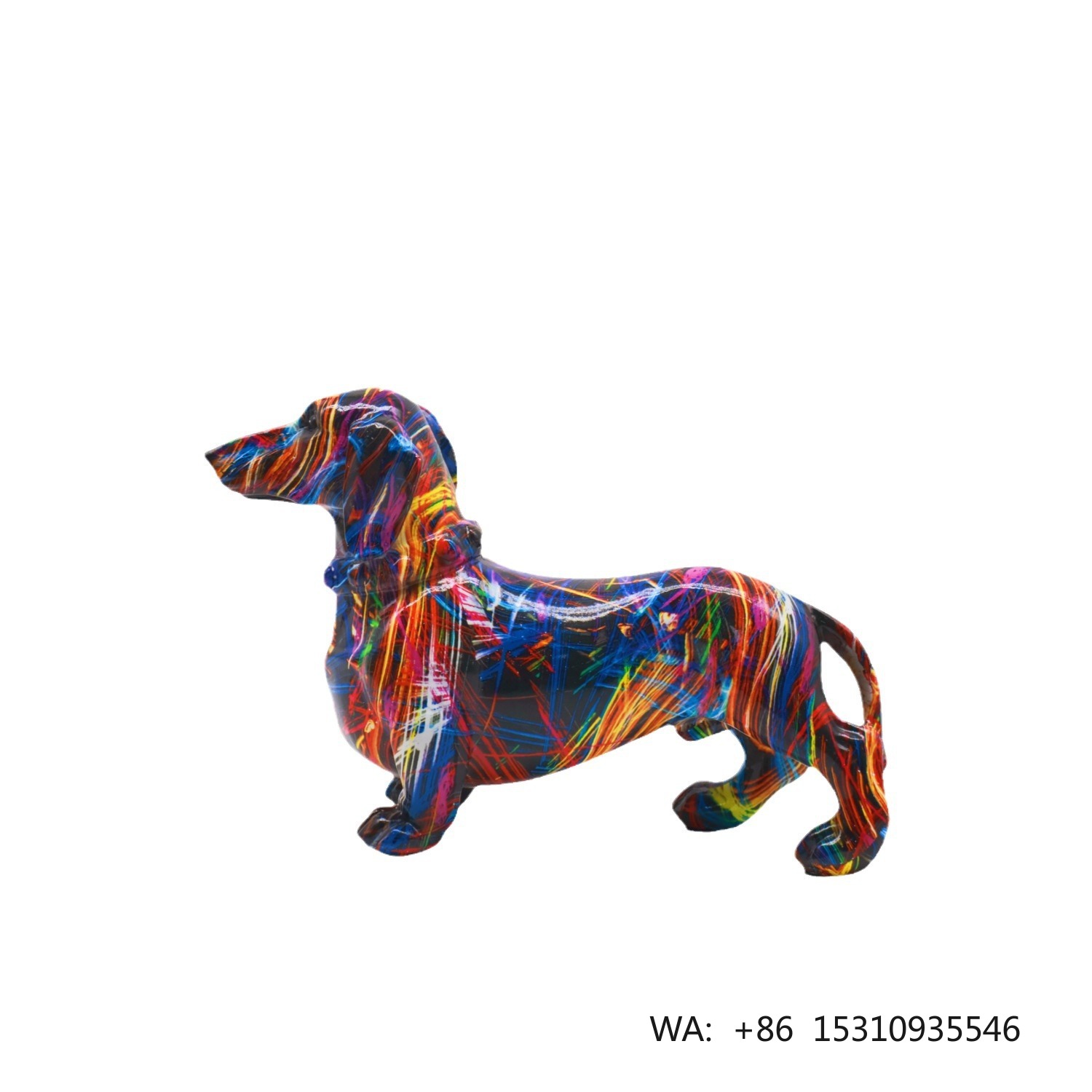 Estátua de Cão em Resina Graff - Home Decor Resin avaliação e preço