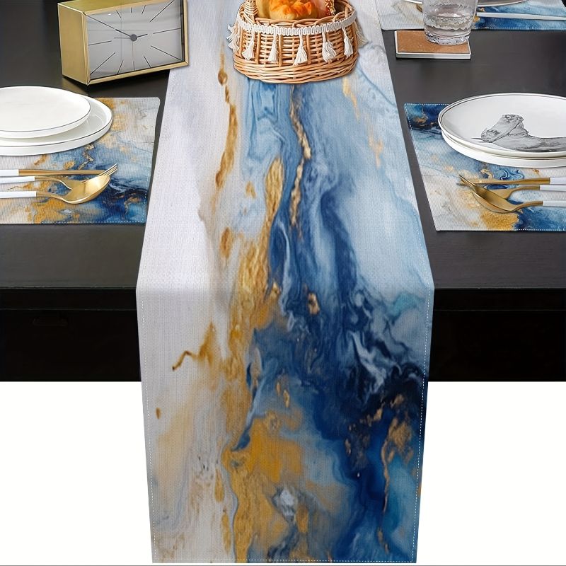 VIKAMA Jogo de Toalhas de Mesa - Linen Table Runner avaliação e preço