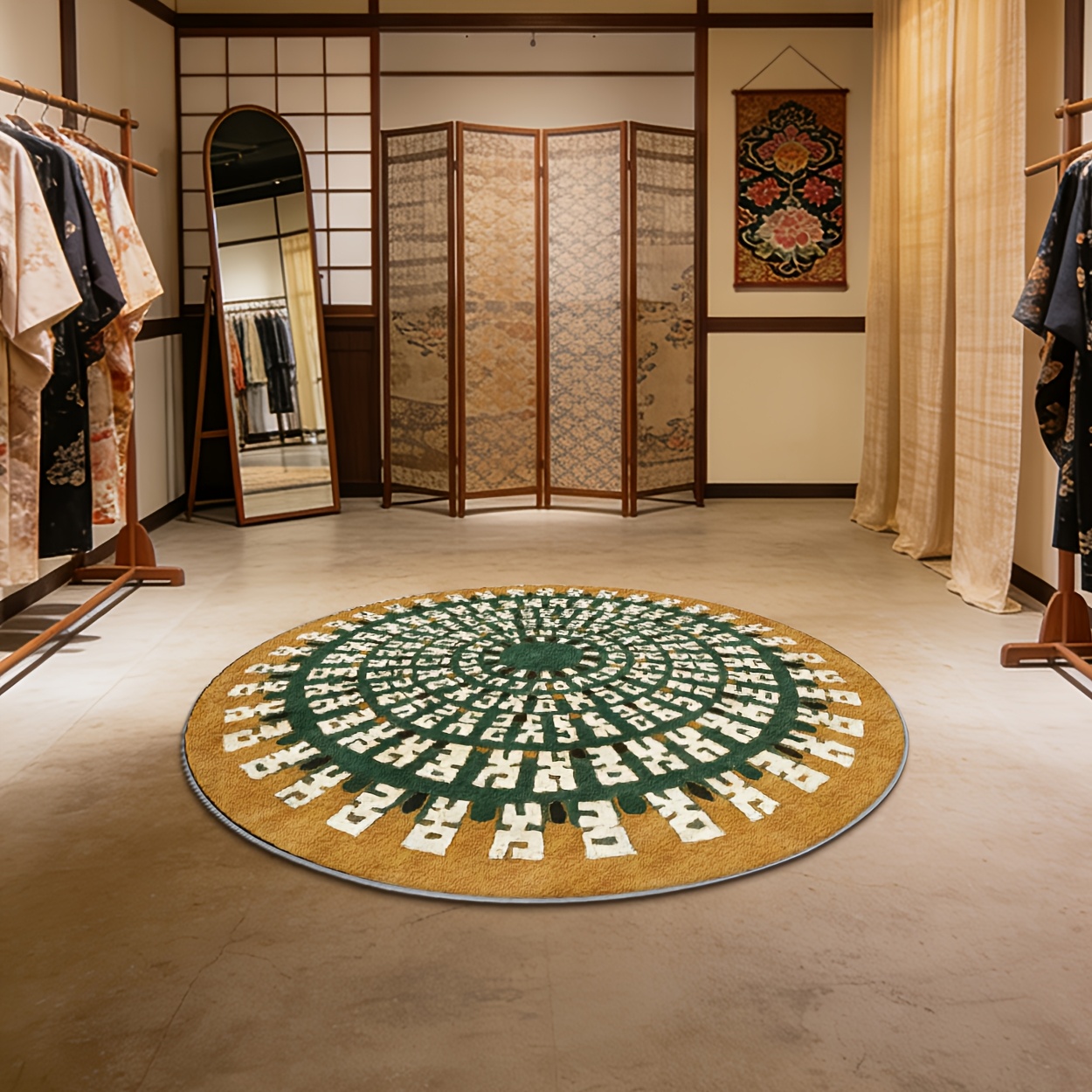 Tapete Moderno com Motivo Botâ - Home Decor Retail Stores avaliação e preço