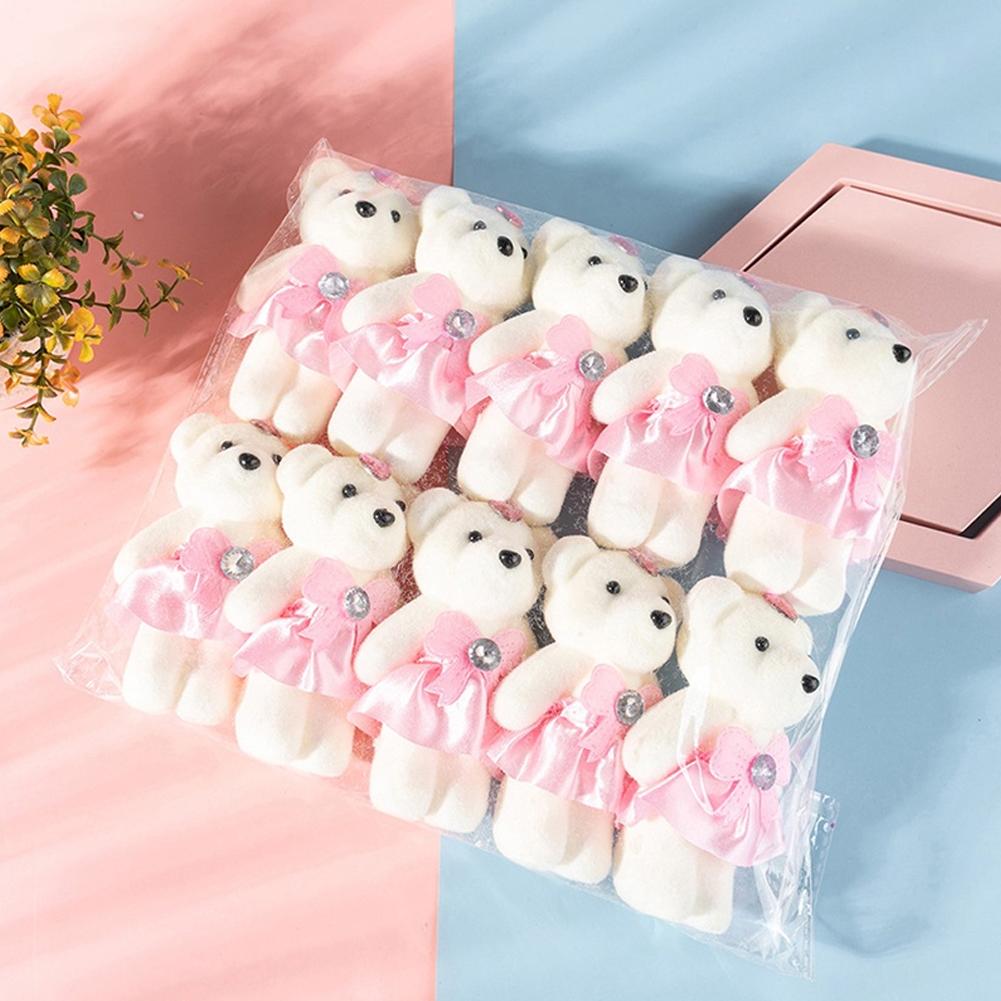 10 pçs/saco buquê urso sorvete - Home Decor Unique Items avaliação e preço
