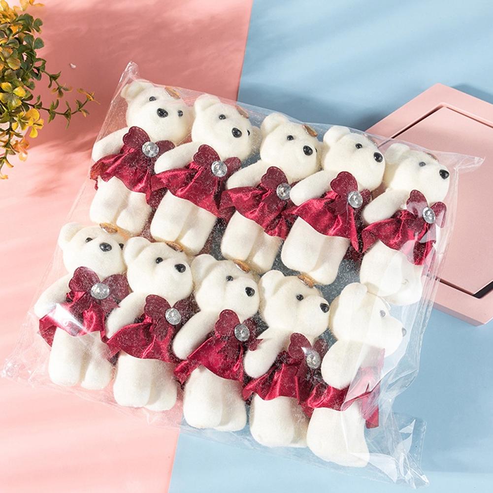 10 pçs/saco buquê urso sorvete - Home Decor Unique Items avaliação e preço
