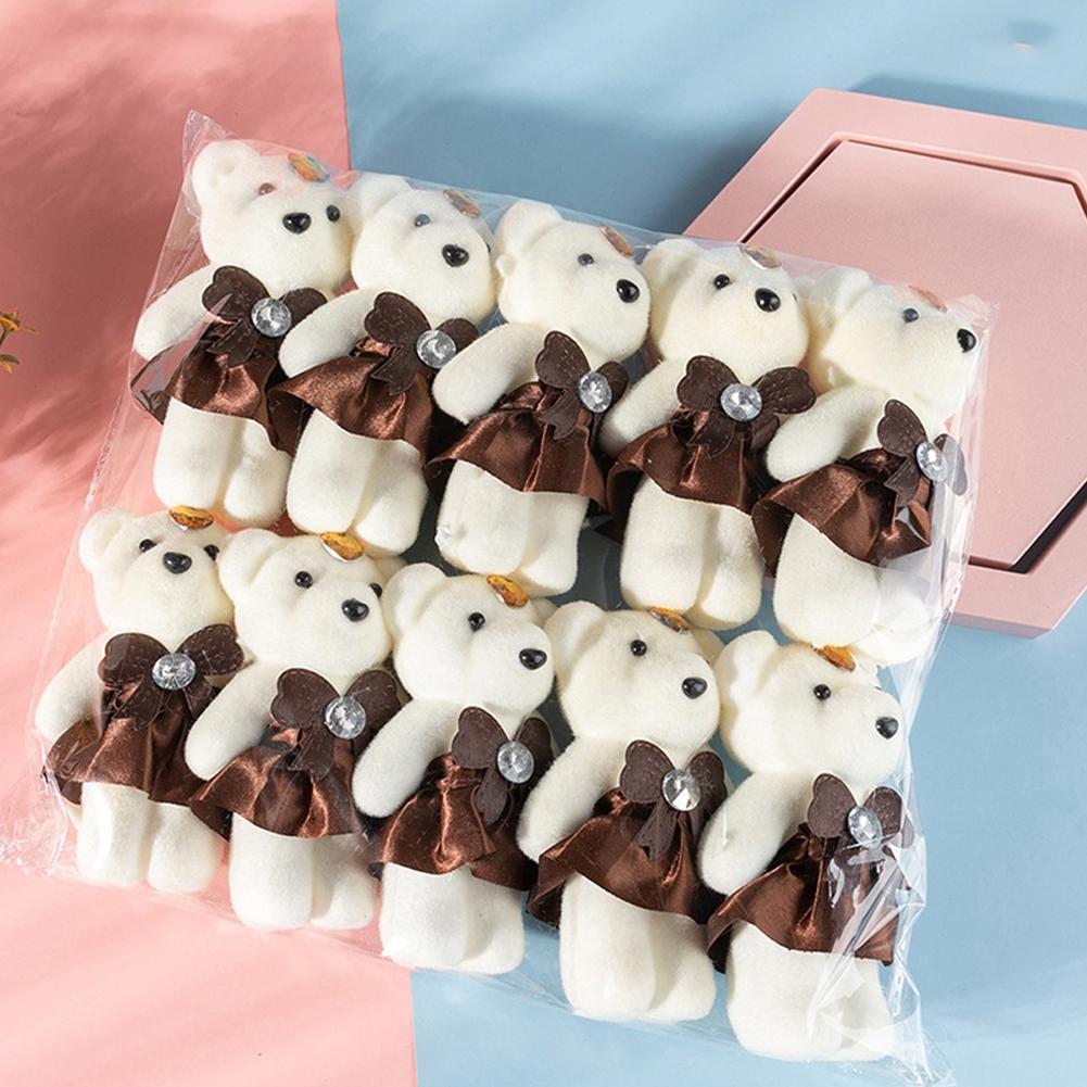 10 pçs/saco buquê urso sorvete - Home Decor Unique Items avaliação e preço