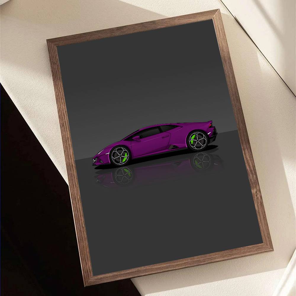 Pôster de Papel de Carro SUV E - Home Decor Vector avaliação e preço