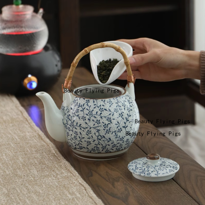 Bule de cerâmica estilo japonê - Home Decor Modern Organic avaliação e preço