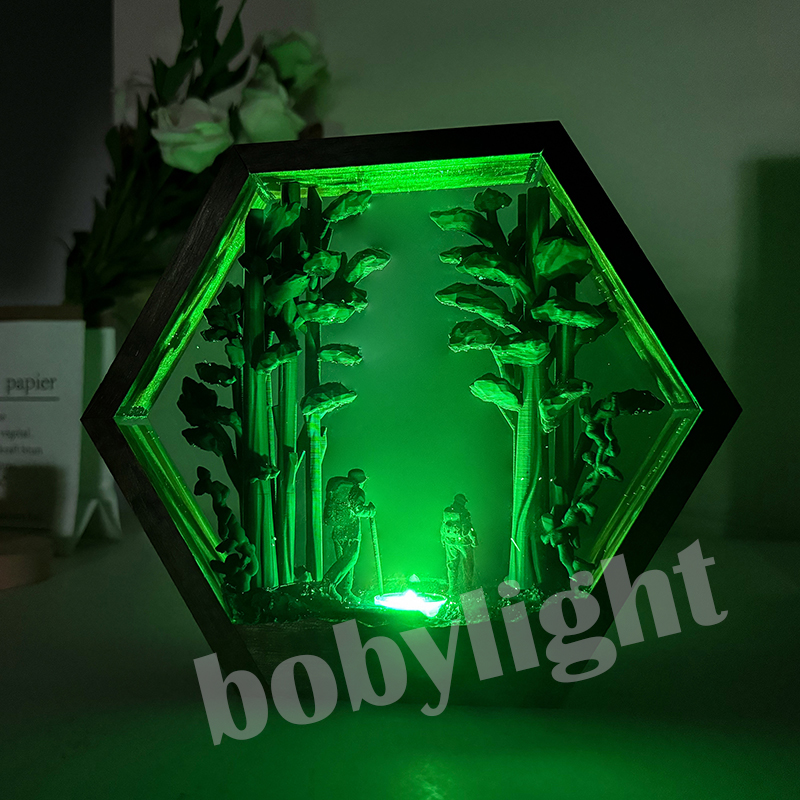 Luminária de Resina em Formato - Home Decor Resin avaliação e preço