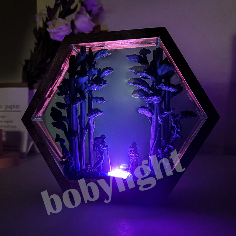 Luminária de Resina em Formato - Home Decor Resin avaliação e preço
