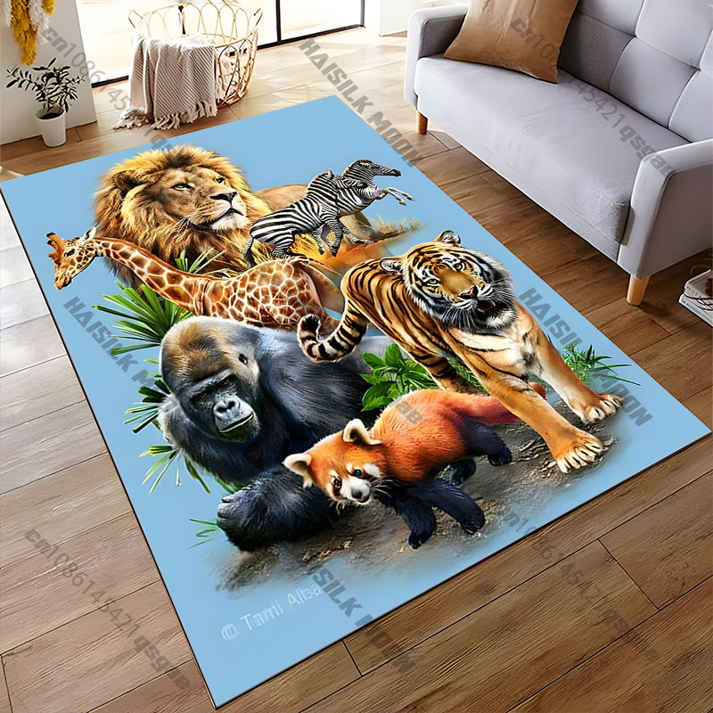 Tapete de jogos com animais se - Home Decor Habitat avaliação e preço