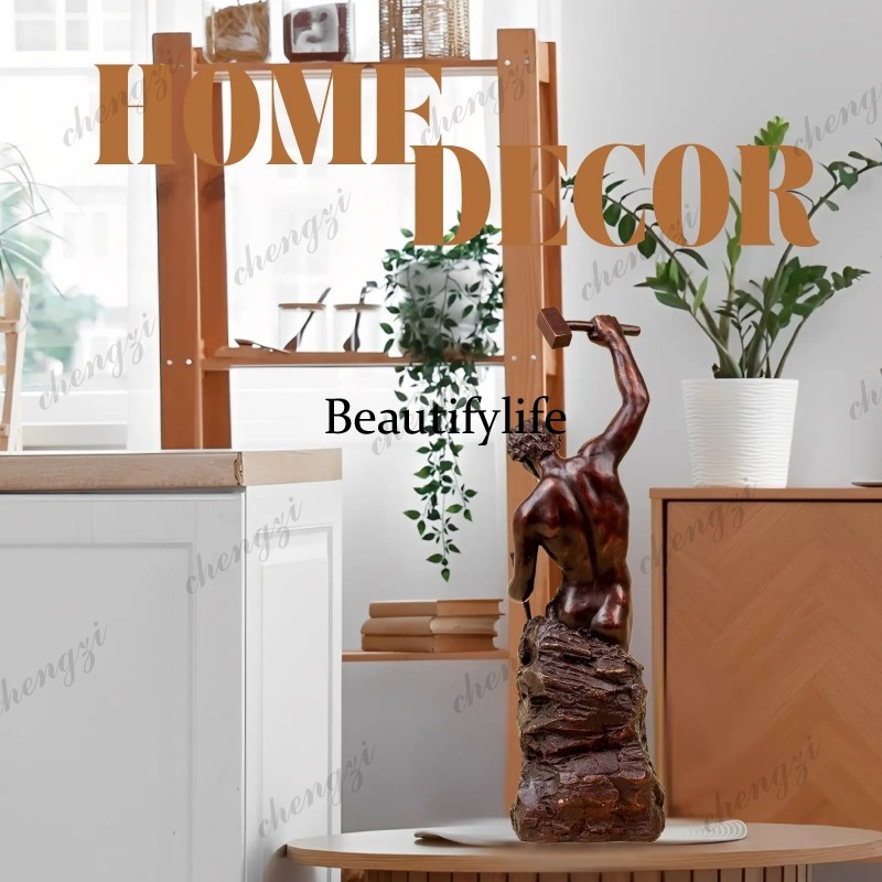 Escultura de Bronze A74 de 18, - Home Decor Modern Organic avaliação e preço