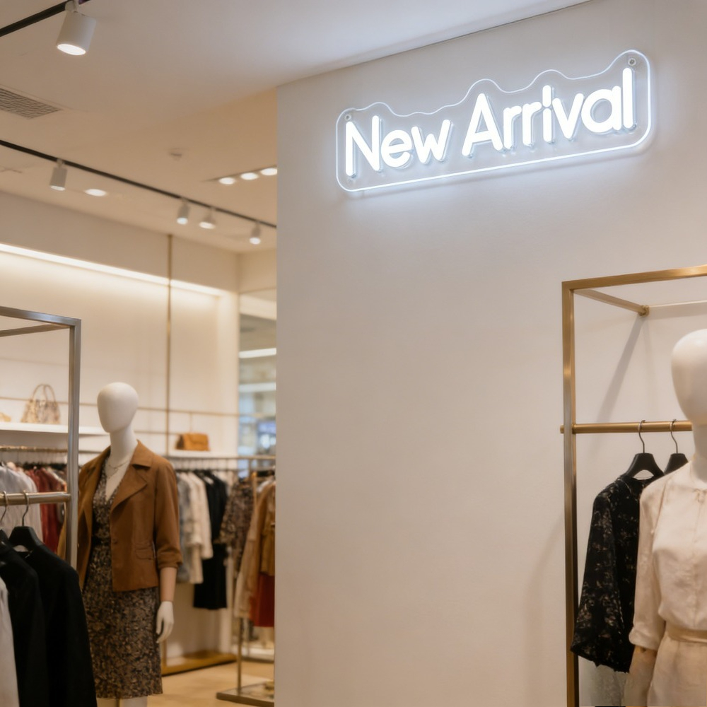 Novo Produto: Letreiro de Neon - Home Decor Retail Stores avaliação e preço
