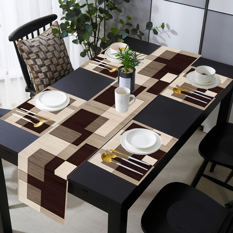 Conjunto de Toalhas de Mesa e  - Linen Table Runner avaliação e preço