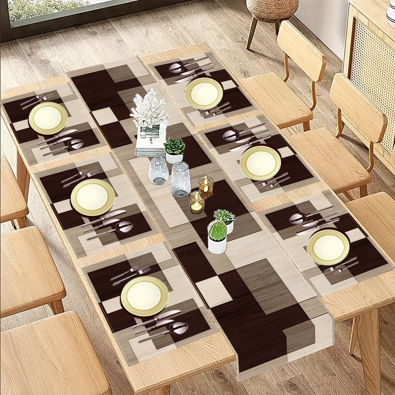 Conjunto de Toalhas de Mesa e  - Linen Table Runner avaliação e preço