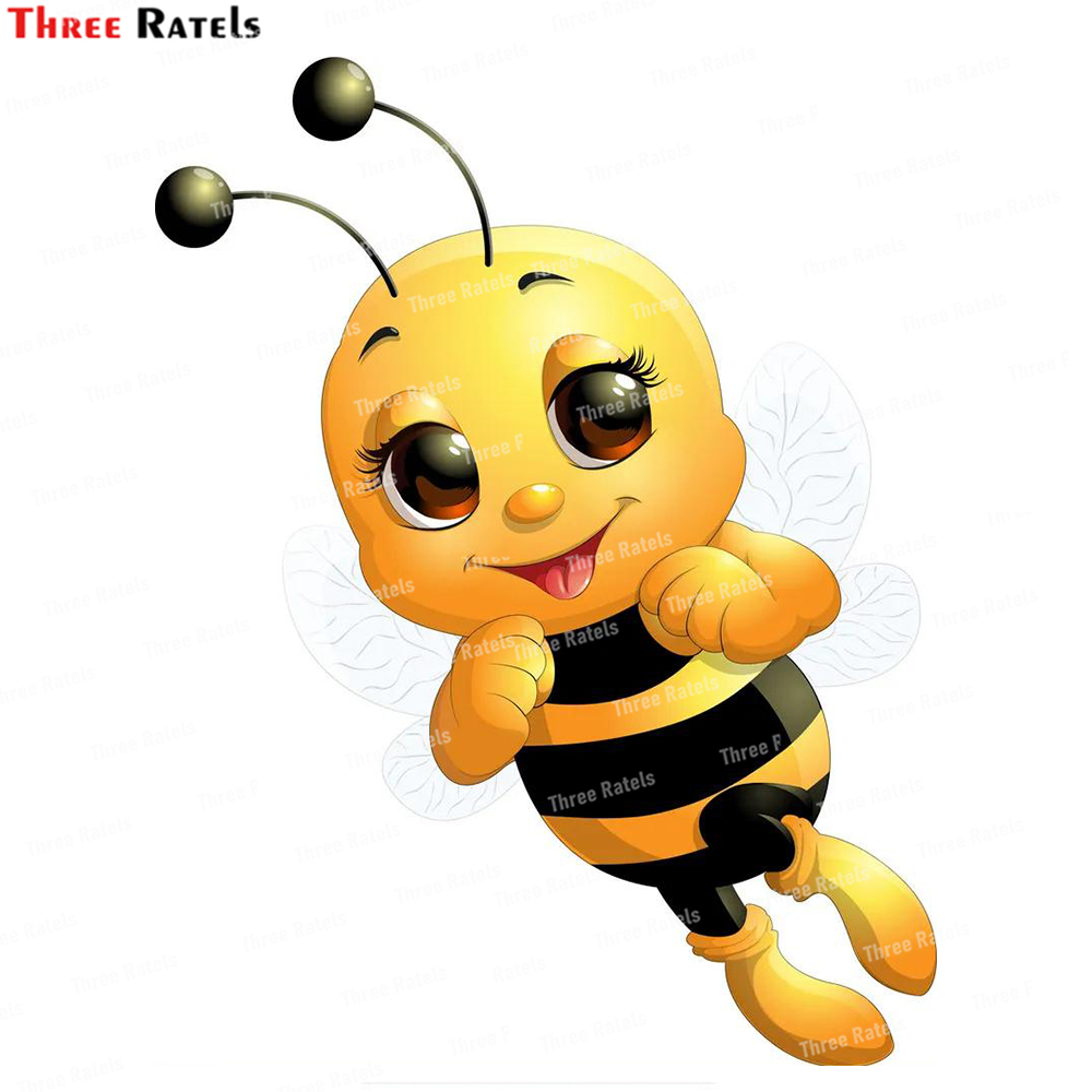 Três ratels l6 bela abelha com - Home Decor Vector avaliação e preço