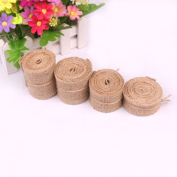 Fita de Juta Natural de 5-30CM - Linen Table Runner avaliação e preço